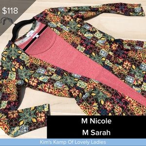 LuLaRoe Sarah and LuLaRoe Nicole Outfit